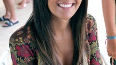 Faces woman cleavage Italian