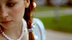 Faces woman close-up redheads