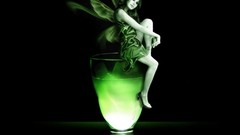 Fairies fantasy art absinthe