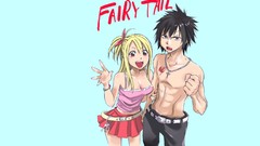 Fairy tail Fullbuster Gray Heartfilia Lucy