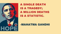 Fake Quotes Gandhi Barack