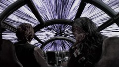 Falcon star wars hyperspace