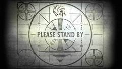Fallout monochrome test pattern