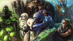 Fan art artwork video games starcraft ii Ghost (Starcraft)