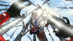 Fan art assassins creed 3 assassins artwork video games Connor 