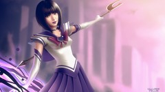 Fan art sailor moon sailor saturn artwork digital art