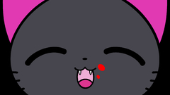 Fangs nyanpire cats blood