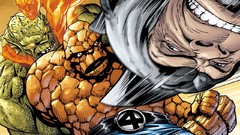 Fantastic Four human torch marvel comics Thing (Ben Grimm)