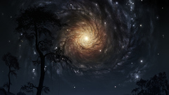 Fantasy abstract Space