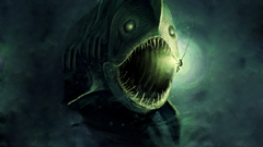 Fantasy art anglerfish