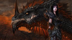 Fantasy art armor artwork
