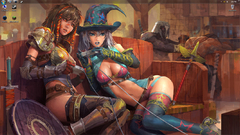 Fantasy art Arthur artwork