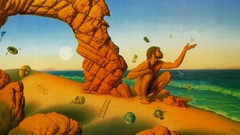 Fantasy art Arthur C. Clarke Michael Whelan