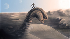 Fantasy art artwork Dune