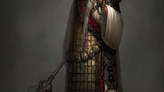 Fantasy art artwork staff