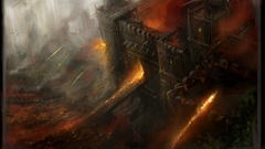 Fantasy Art battle castle vii undersiege