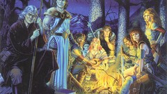 Fantasy art Dragonlance Raistlin Tolpan