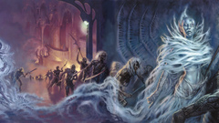 Fantasy art dungeons and