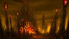 Fantasy art Lamps concept