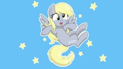 fantasy art my little pony cyan cyan background