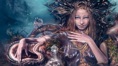 Fantasy Art siren 1600 few emile noordeloos