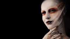 Fantasy Art smiling face