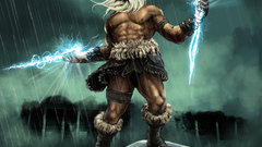 Fantasy art Zeus