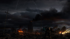 Fantasy attack Apocalypse robot Art