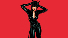 Fantasy Book Catwoman abstract