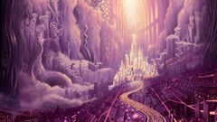 Fantasy Castles artwork fantasy art futuristic fictional citys