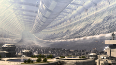 Fantasy City Future World futuristic