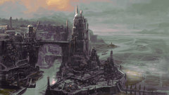 Fantasy cityscapes artwork