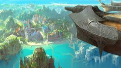 Fantasy cityscapes houses fantasy