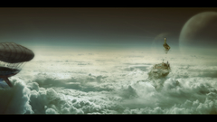 Fantasy clouds digital art