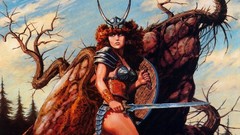 Fantasy drawings Larry Elmore