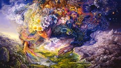 Fantasy dreams breath paintings gaia josephine wall fantasy art 