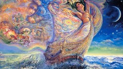 Fantasy dreams ocean paintings josephine wall fantasy art 