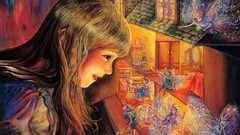 Fantasy dreams paintings josephine wall fantasy art mystical