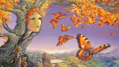 Fantasy dreams paintings josephine wall fantasy art mystical