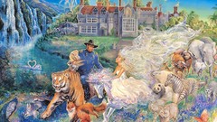 Fantasy dreams paintings wedding josephine wall fantasy art 