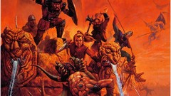 Fantasy dwarfs drawings Dragonlance