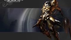 Fantasy game wings Anime aion mmorpg mmo polearm NCsoft