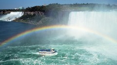 Fantasy nature Niagara Falls rainbows