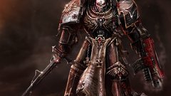 Fantasy skull Armored warrior