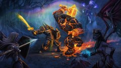 Fantasy Succubus fight Valkyrie