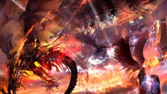 Fantasy video games wings