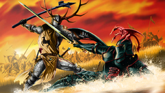 Fantasy War fight battle