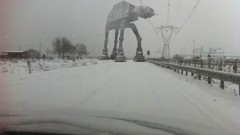 Fantasy winter star wars fantastic science fiction AT-AT winter 