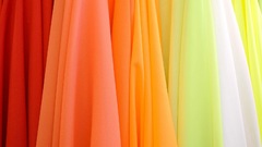 Fashion rainbows colors fabrics