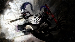 Fate zero blazblue fate series hakumen crossovers Berserker 